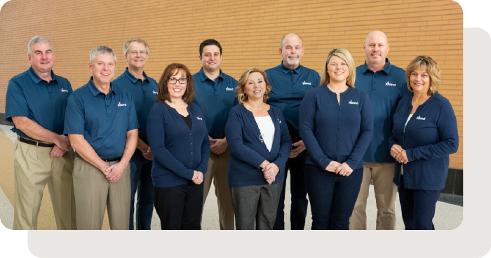 The Xtend 2020 Board Of Directors And President/CEO Liz Winninger.